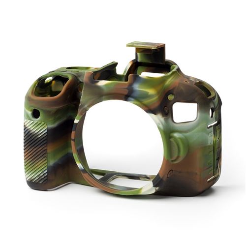 Easycover Coque en silicone Housse de protection pour Canon EOS 800d Camouflage