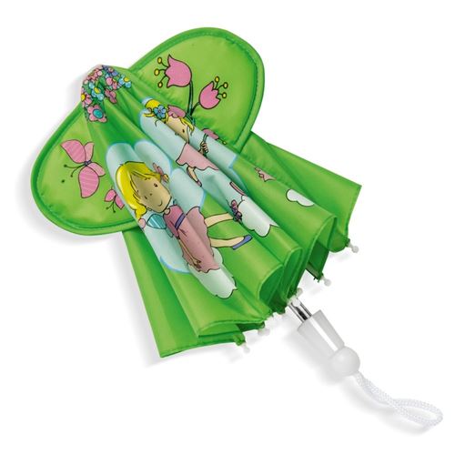 Heless Poupées parapluie vert 30 cm