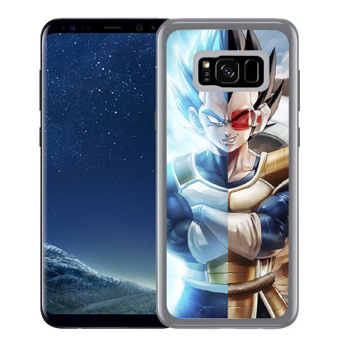 Coque pour Samsung Galaxy S8 dragon ball vegeta super saiyan