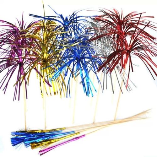 Haza Original feuille pour pique-assiettes 6 pièces 12 cm multicolore