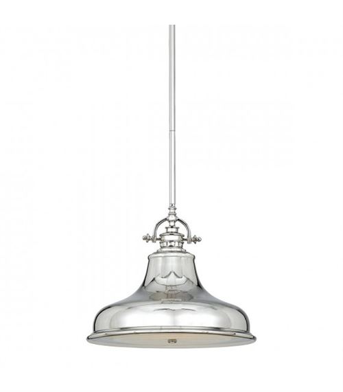 Suspension Emery, argent, moyenne