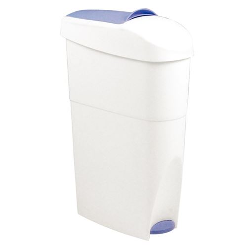 Poubelle sanitaire jantex 18l - - plastique abs18190 x580x365mm
