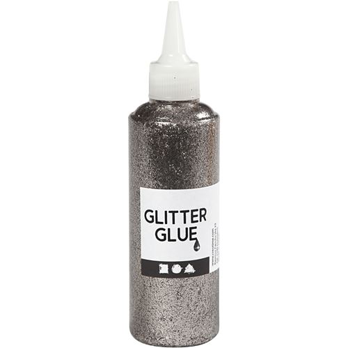 Creotime colle à paillettes argent 118 ml