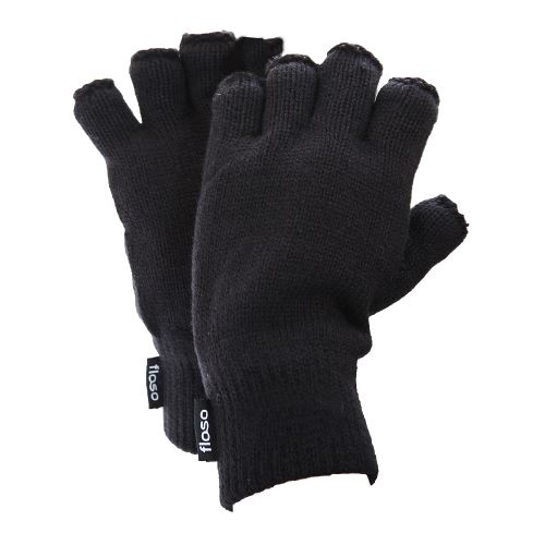 Homme mitaines gants thinsulate doublure thermique noir small 
