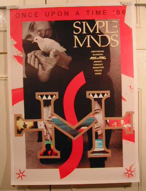 Simple Minds - 61x87 cm - AFFICHE / POSTER
