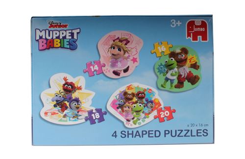Jumbo Petit puzzle Muppet Babies 4 en 1