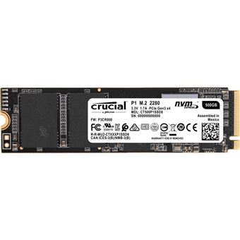 Crucial - Disque Dur SSD P3 Plus 500 Go NVMe