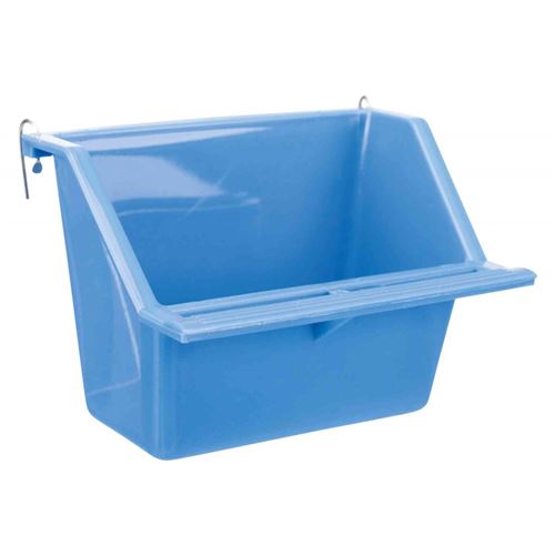 Mangeoires suspendues avec support métal 200 ml 11 x 9 cm, couleur aléatoire