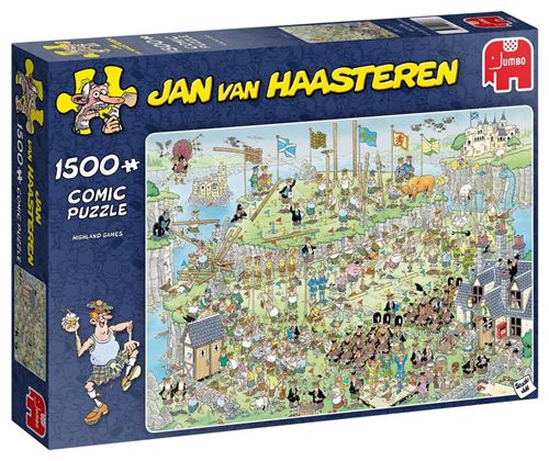 Jumbo puzzle Highland Games 1500 pièces
