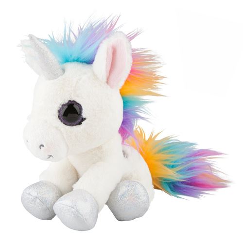 Ylvi & The Minimoomis - Licorne en peluche 18 cm en peluche avec son mélodieux - Naya