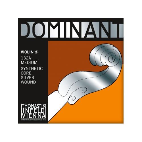 Corde au détail Ré argent pour violon Thomastik Dominant 132ATH