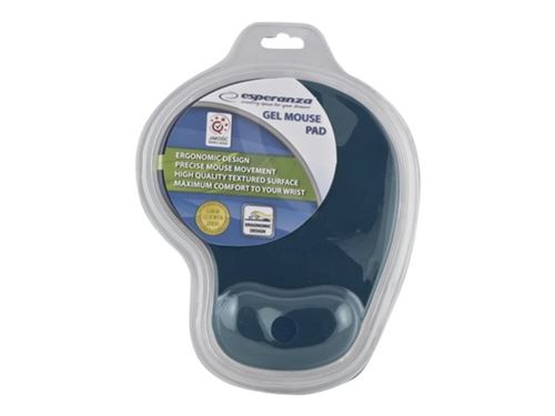Esperanza Bleu Gel - Tapis De Souris Avec Repose-Poignets