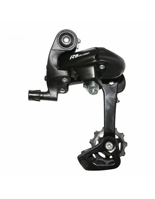 Derailleur route arriere microshift 8-9v. grande chape a vis (compatible shimano)