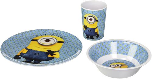 Universal - 889101 - Minion - Set Mélamine - 3 Pièces