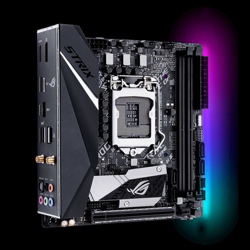 ASUS ROG STRIX B360-I GAMING Carte-mère mini ITX Socket LGA1151 B360 USB 3.1 Gen 1, USB 3.1 Gen 2, USB-C Gen1 Bluetooth, Gigabit…