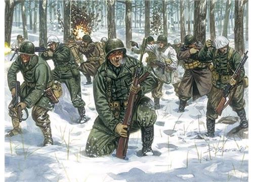 Infanterie U.S.tenue d'hiver