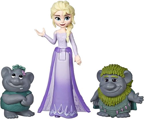 Hasbro set de jeu Frozen 2 Elsa and the Trolls 3-pièces