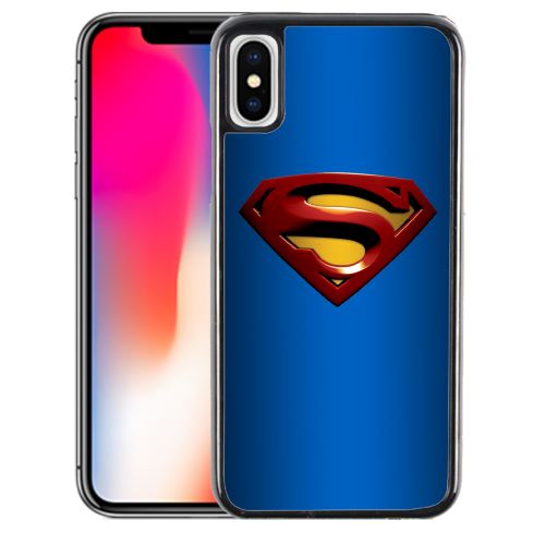 Coque pour iPhone XS superman logo