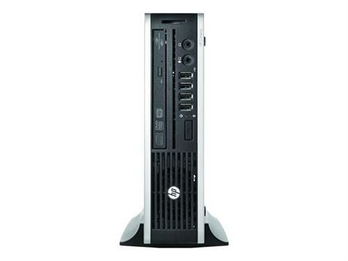 HP Compaq 8200 Elite USDT PC - Ordinateur de bureau ultrafin Core i3 2120 - RAM 2 Go - HDD 250 Go - DVD SuperMulti - HD Graphics 2000 - Gigabit Ethern