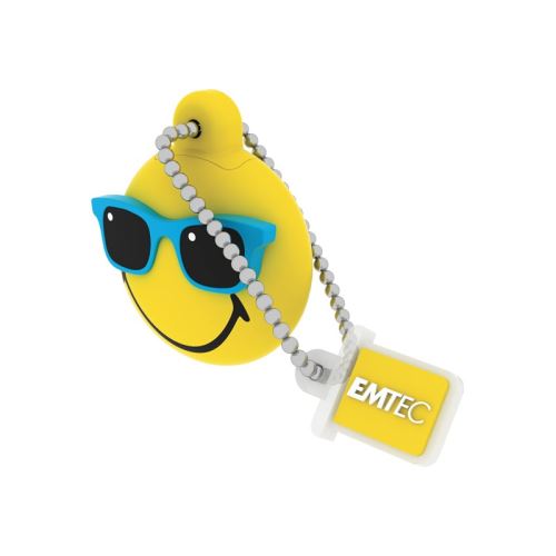 EMTEC ECMMD16GSW108 lecteur USB flash 16 Go 2.0 Connecteur USB Type-A Noir, Bleu, Jaune