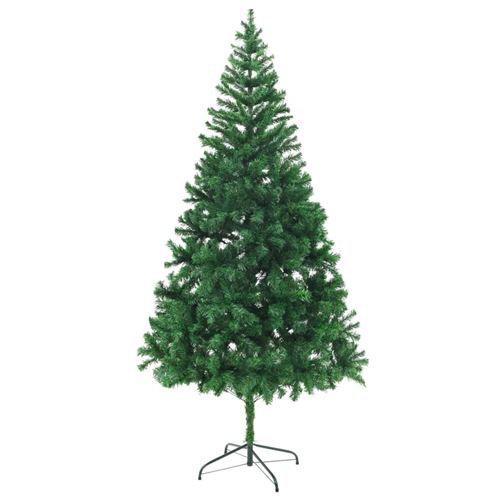 Arbre de No&euml;l artificiel et support Acier 210 cm 910 branches