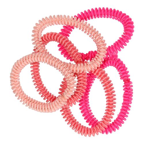 Bandes de caoutchouc rose, 6pcs