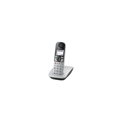 Panasonic KX-TGE510 - Téléphone sans fil avec ID d appelant - DECT - argent