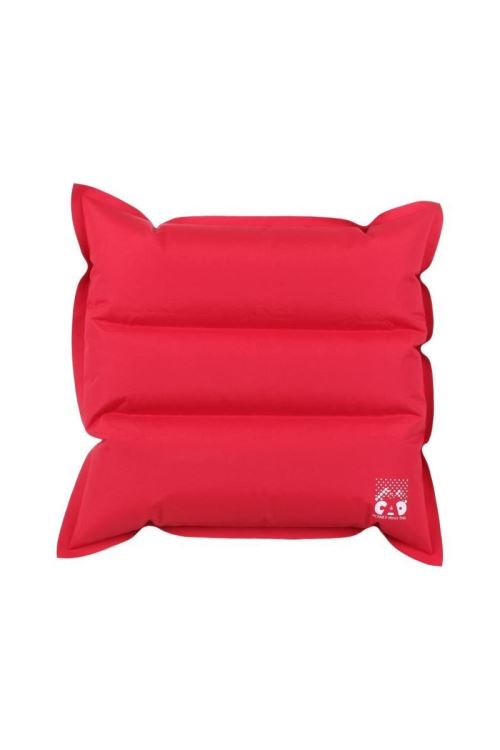CAO CAMPING Oreiller gonflable en TPU - 40 x 40 cm - Rouge