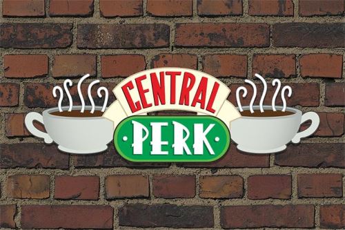 FRIENDS - Poster 61X91 - Central Perk Brick