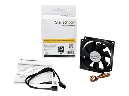 Startech.com Noir Startech Fan8025pwm - Image 4