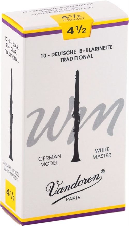 Vandoren White Master 4.5 - Clar Sib Anches Clarinette Sib - Image 2
