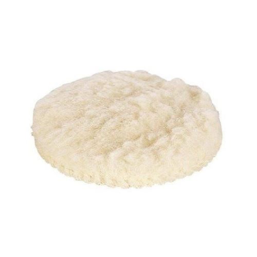 wolfcraft bonnet de polissage en peau mouton auto-agrippant - ø 125 mm
