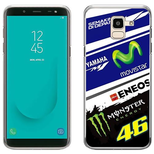 Coque pour Samsung Galaxy J6 -  Motogp M1 Rossi 46