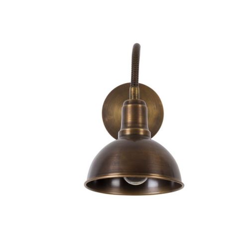 HOMEMANIA Lampe Murale Joker - Applique - pour Séjour, Chambre, Bureau - Vintage en Métal, 16 x 55 x 16 cm, 1 x E27, Max 100 W
