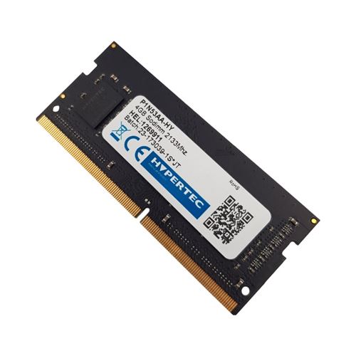 Barrette Mémoire 4Go Ram Ddr4 Hypertec P1N53Aa-Hy 2133Mhz So-Dimm 1269911