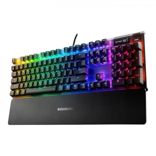 Clavier Gaming - AZERTY - ROCCAT - Vulcan TKL Pro - Sans Pavé Numérique -  Rétroéclairé - Blanc