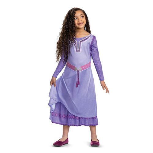 Non Communiqué Déguisement Asha Wish Deluxe - Disney - Fille - 7/8 Ans (122 À 128 Cm) Disguise