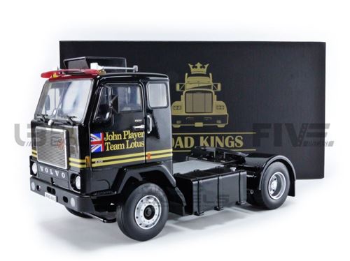 Voiture Miniature de Collection ROAD KINGS 1-18 - VOLVO F88 JPS F1 Team - 1978 - Black - RK180064BK