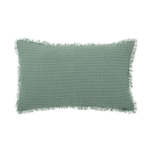 Non Communiqué Vert Atmosphera Créateur D'intérieur - Coussin Nid D'abeille Widdy 30X50cm Céladon