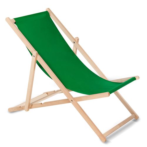 Chaise longue GreenBlue vert pliante