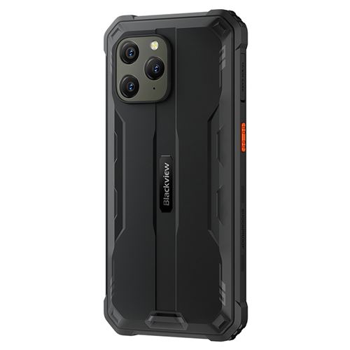 Smartphone Blackview Téléphone Portable Incassable 4G BV5300 6.1 7Go+32Go  13MP 6580mAh Noir avec Écouteurs Bluetooth Blackview Airbuds6(Blanc)