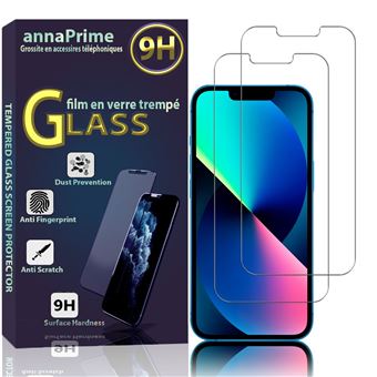 Film Protection Protecteur D'Écran JETech Pour IPhone 14 Plus - Verre Trempé 9H, Lot De 3 Verre Trempé Iphone 14