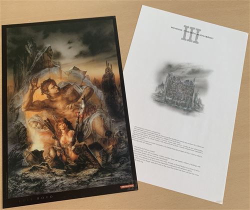 Luis ROYO - Window Towards Buonarroti - 26x39cm - AFFICHE