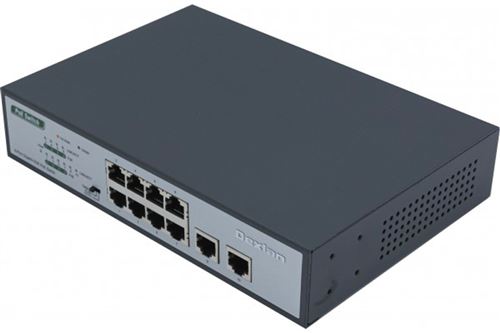 DEXLAN Switch Ethernet Dexlan 10 Ports Gigabit Dont 8 Poe+ 120w