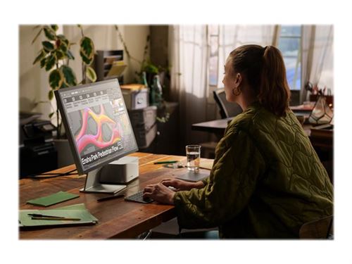 Apple Studio Display Nano-texture glass - Écran LCD - 27" - 5120 x 2880 5K @ 60 Hz - 600 cd/m² - Thunderbolt 5 - haut-parleurs avec subwoofer