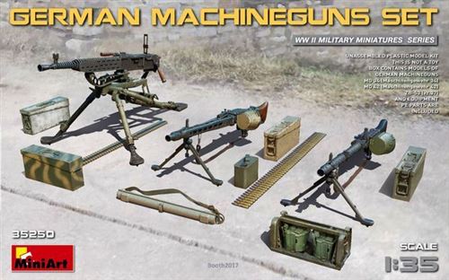 German Machineguns Set - 1:35e - Miniart