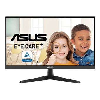 ASUS VY229Q - Écran LED - 22" (21.4" visualisable) - 1920 x 1080 Full HD (1080p) @ 75 Hz - IPS - 250 cd/m² - 1000:1 - 1 ms - HDMI, DisplayPort - casque/haut-parleur(s) - noir
