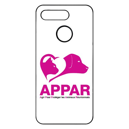 Coque My-Kase pour View 20 - association appar reunion portrait - Plastique Noir