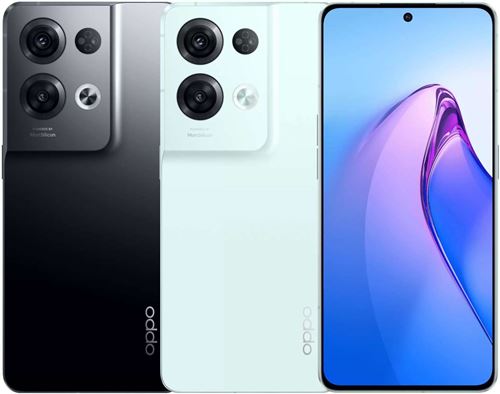 Smartphone Oppo Reno 8 Pro+ noir RAM 8 Go stockage 256 Go