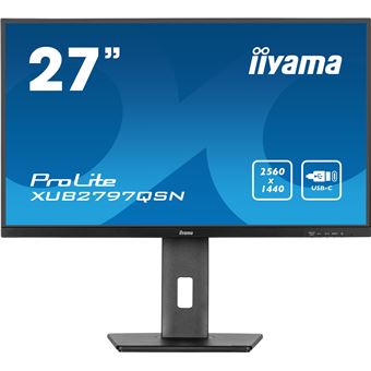 Ecran PC Iiyama ProLite XUB2797QSN-B2 27" QHD Noir mat - 1